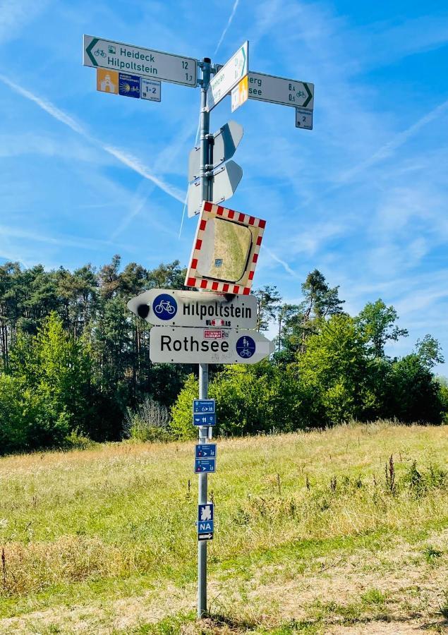 Moderne Ferienwohnung Am Rothsee Hilpoltstein Zewnętrze zdjęcie